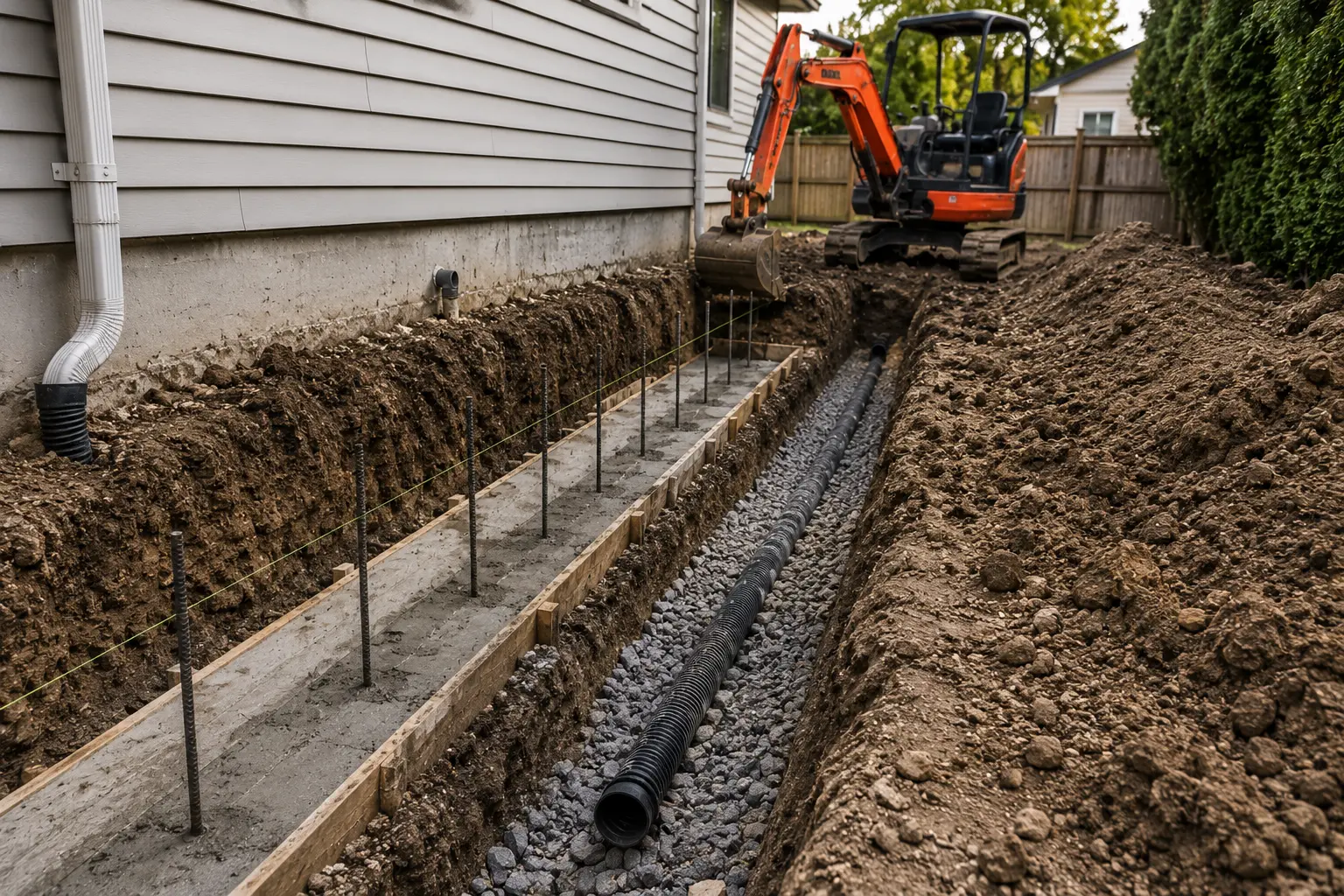 Footings / Drainage