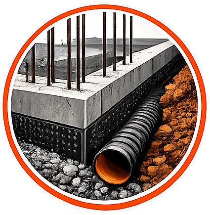 Footings & Drainage