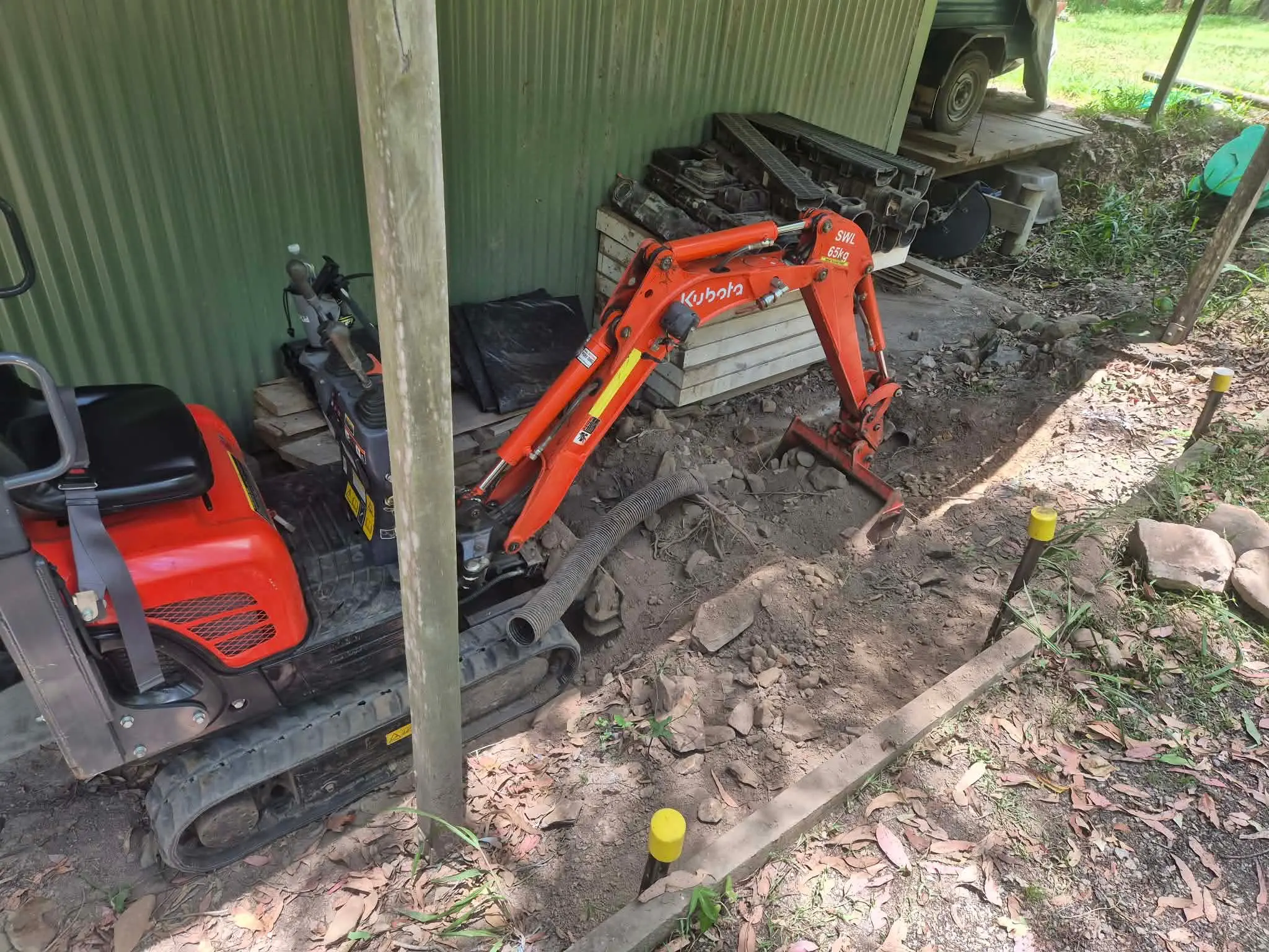drainage pipe ag pipe installation brisbane qld