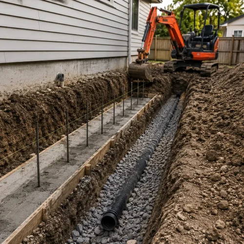Footings / Drainage